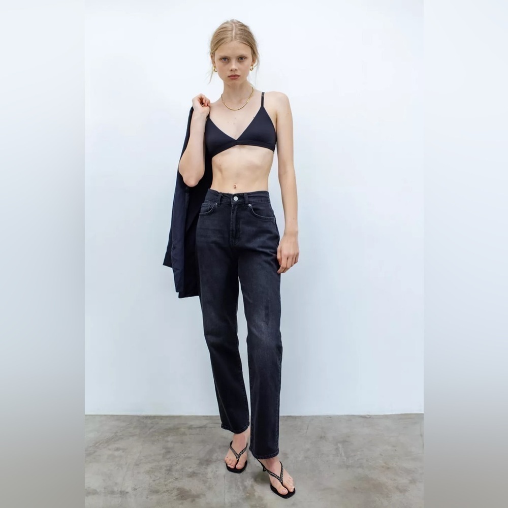 Urban Outfitters BDG High-Waisted Cowboy Jean in Black size 34 NWT